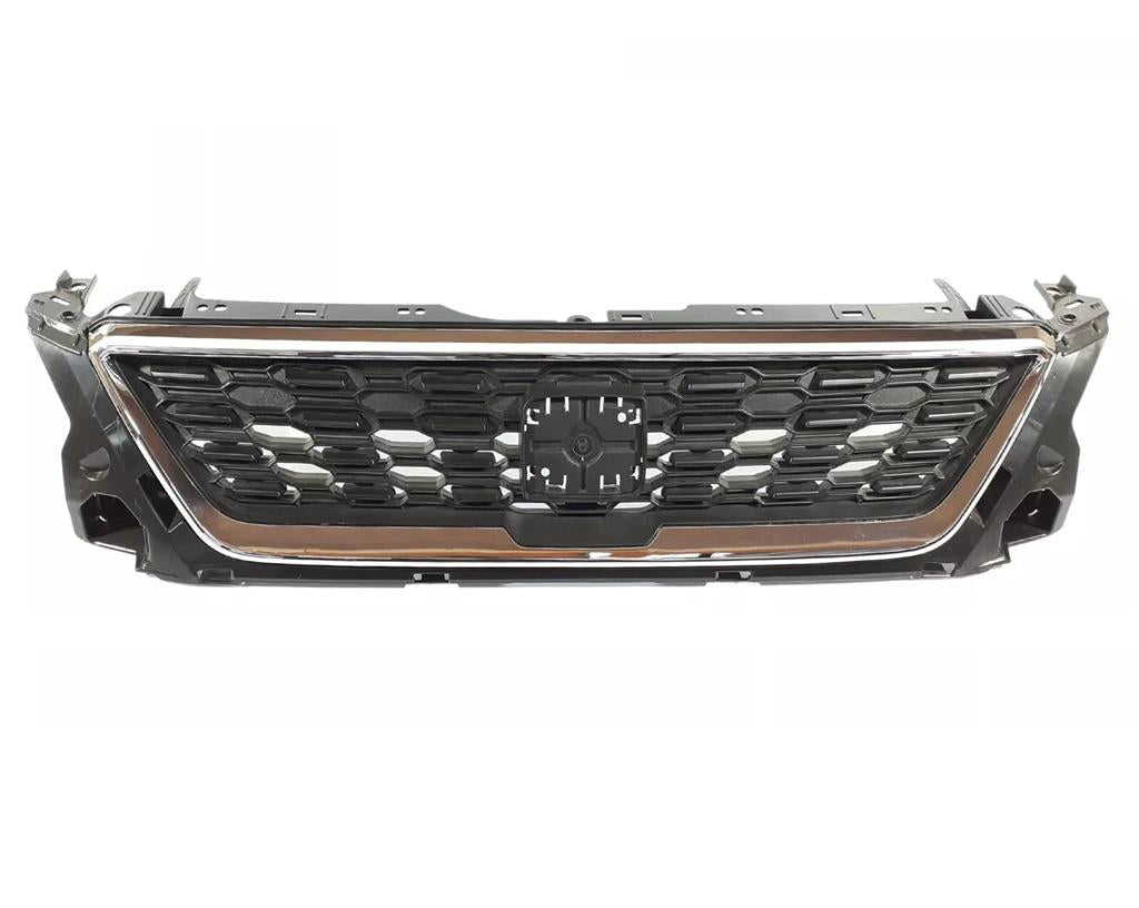 SEAT IBIZA 2017 ONWARDS FRONT BUMPER RADIATOR GRILLE BLACK WITH CHROME SURROUND