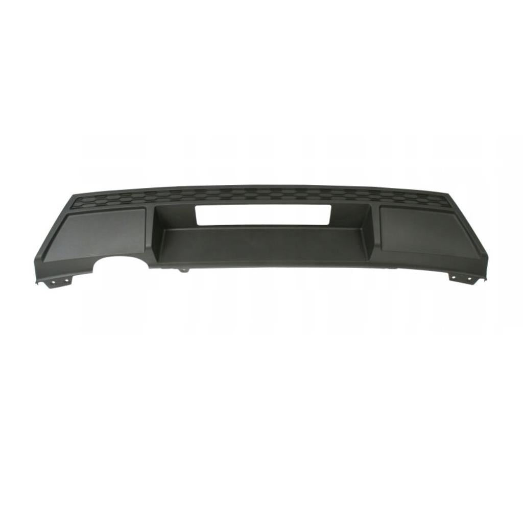SEAT IBIZA 2017 ON REAR BUMPER MOULDING SPOILER DARK GREY WITH EXHAUST CUT OUT