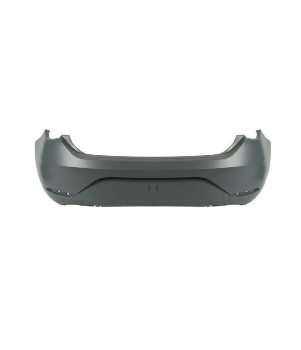 SEAT LEON 2020 ONWARDS REAR BUMPER PRIMED NO PARKING SENSOR HOLES NEW