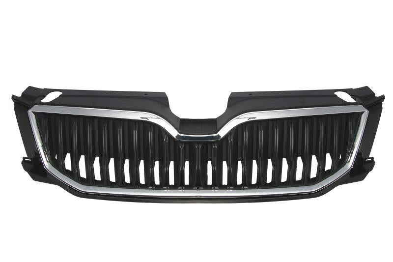 SKODA OCTAVIA 2013 - 2017 MAIN GRILLE WITH CHROME TRIM FRAME 5E0853651