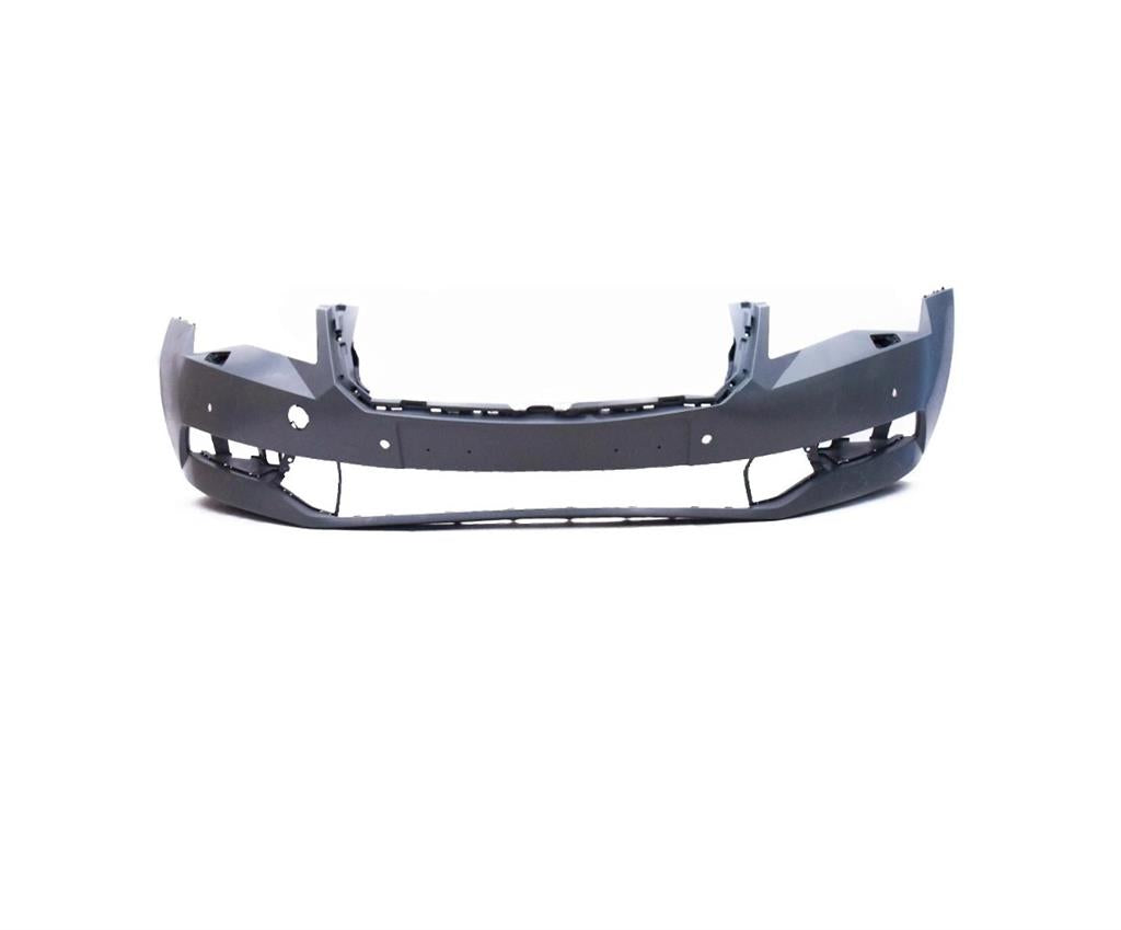 SKODA SUPERB 2015 - 2019 FRONT BUMPER WITH WASHER & PARKING SENSOR HOLE OEM SPEC