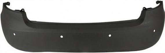 SKODA FABIA 2007 -2014 REAR BUMPER BRAND NEW NOT VRS WITH PARKING SENSOR HOLES
