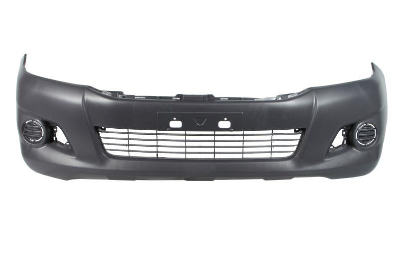 TOYOTA HILUX 2011 – 2015 FRONT BUMPER WITH FALRE HOLES NEW 521190K981