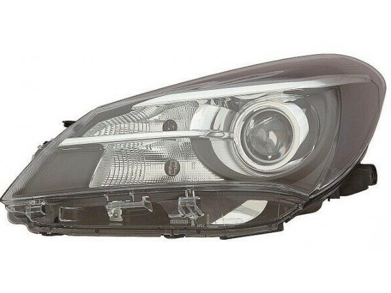 TOYOTA YARIS 2014 - 2018 HEADLIGHT HEADLAMP LEFT PASSENGER PROJECTOR NO LED