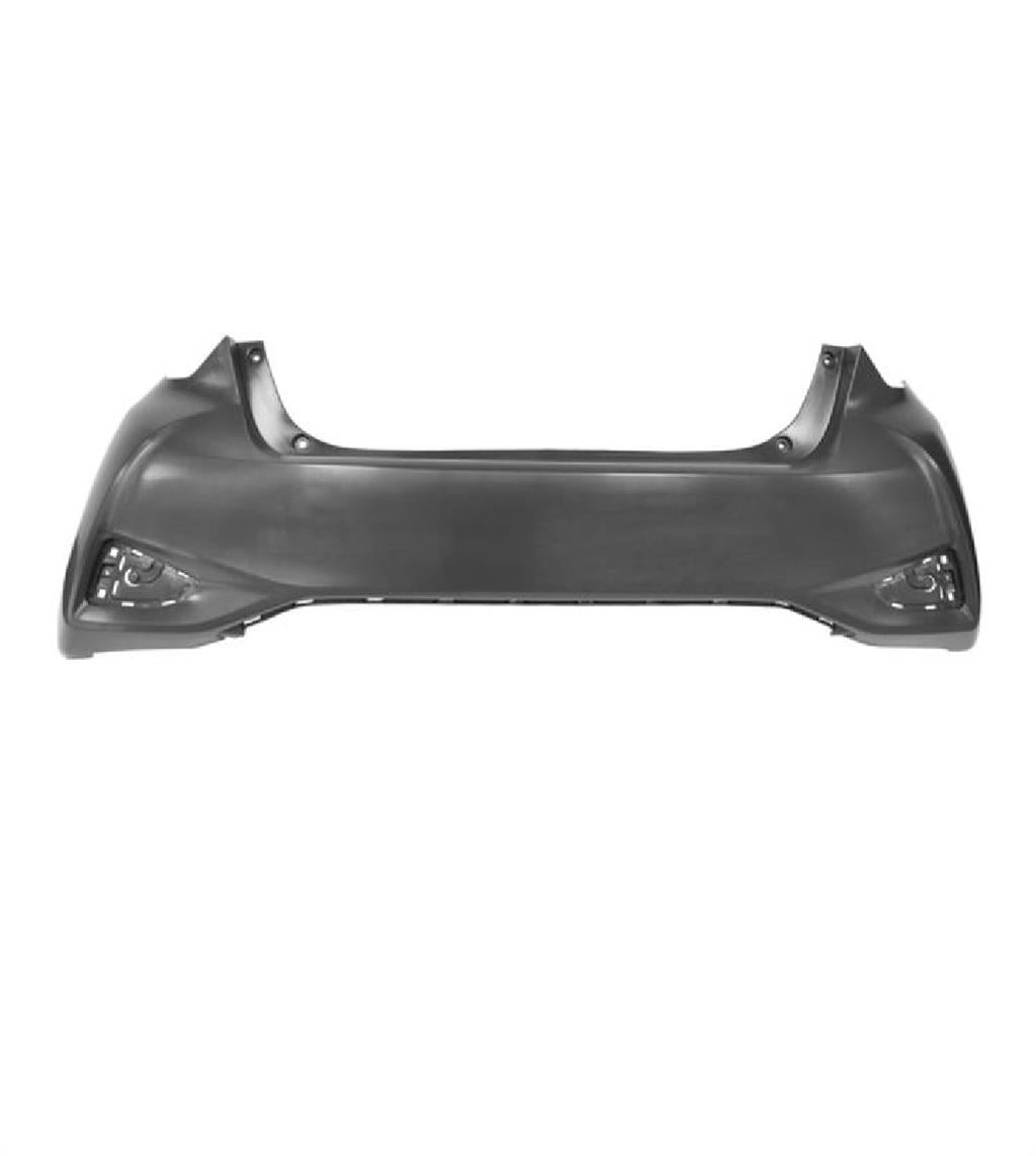 TOYOTA YARIS 2017 - 2020 REAR BUMPER PRIMED NO PARKING SENSOR HOLES NEED 2 PAINT