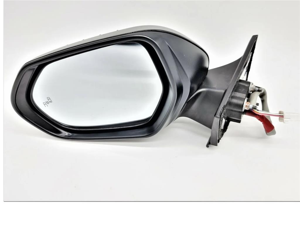 TOYOTA PRIUS 2016 – 2023 DOOR MIRROR GLOSSY BLACK HEATED POWERFOLDING LEFT SIDE