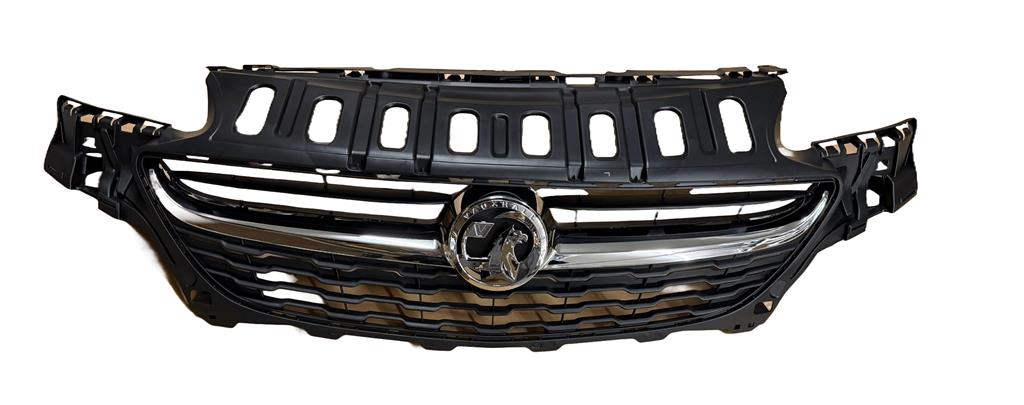 VAUXHALL CORSA E 2015 - 2019 MAIN GRILLE WITH CHROME RADIATOR TOP BADGE GRILLE