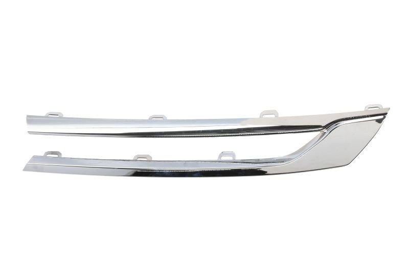 VAUXHALL ASTRA 2015 - 2019 GRILLE CHROME LEFT SIDE MOULDING TRIM FRONT BUMPER