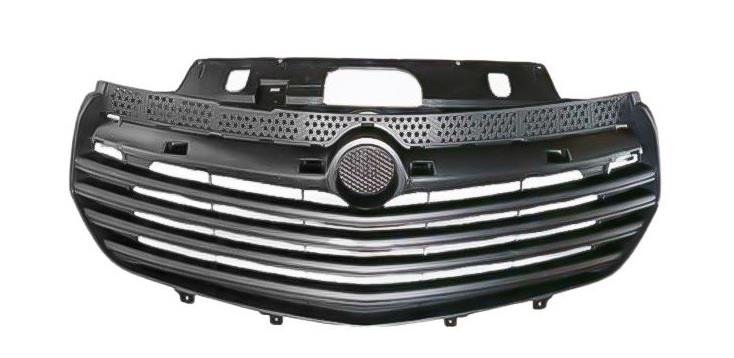 VAUXHALL VIVARO 2014 - 2019 FRONT BUMPER RADIATOR GRILLE BLACK NEW 623104066R