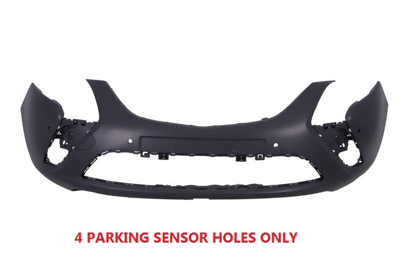 VAUXHALL ZAFIRA TOURER 2012 – 2016 FRONT BUMPER PRIMED 4 PDC HOLES NEW