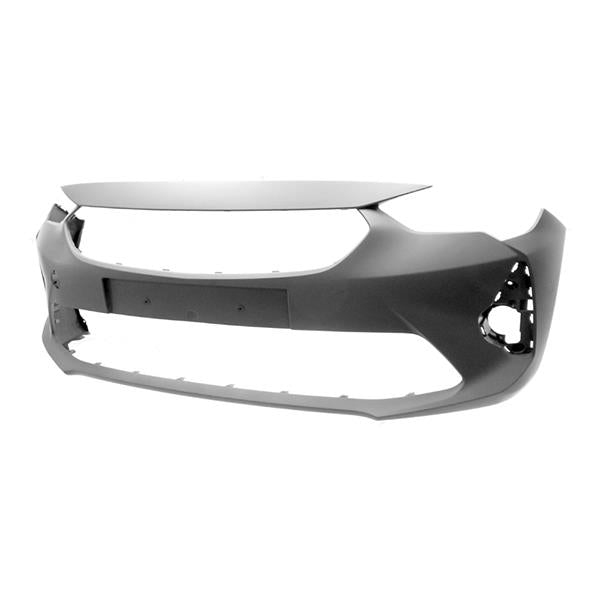 VAUXHALL CORSA F 2019 - 2023 FRONT BUMPER PRIMED GS/SRI MODELS NO PARKING SENSOR