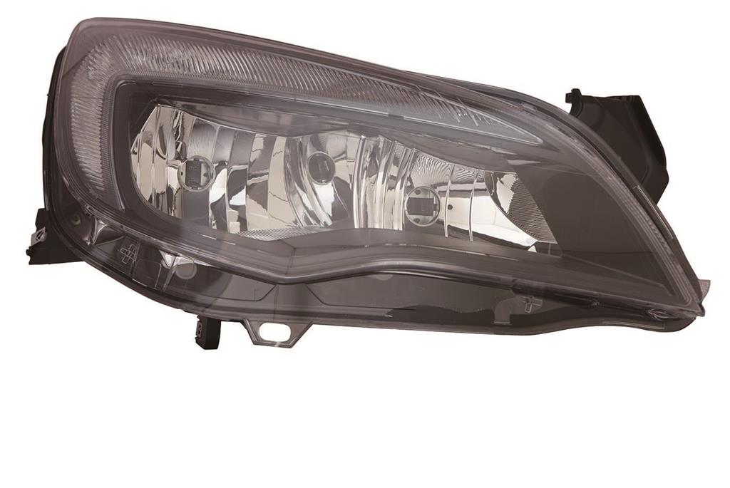 VAUXHALL ASTRA J MK6 2013 - 2015 HEADLIGHT HEADLAMP DRIVERS SIDE BLACK TRIM