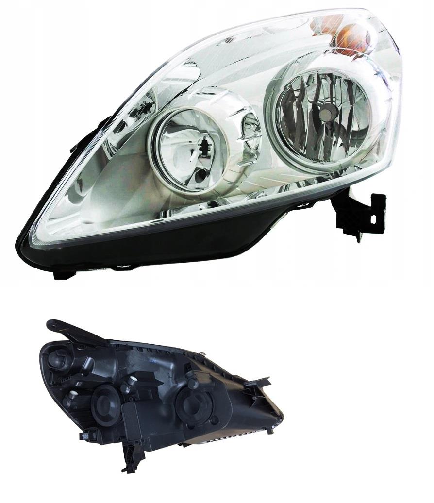 VAUXHALL ZAFIRA 2008-2013 CHROME HEADLIGHT HEADLAMP PASSENGER SIDE LHS N/S LEFT