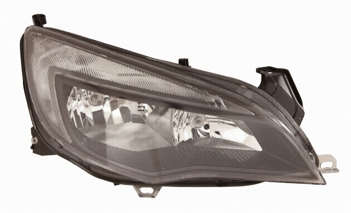 VAUXHALL ASTRA J 2009-2012 BLACK HEADLIGHT HEADLAMP DRIVER SIDE RIGHT O/S