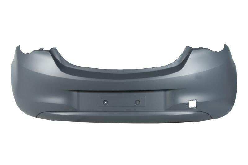 VAUXHALL CORSA E 2015 ON REAR BUMPER PRIMED NO SENSORS READY TO PAINT