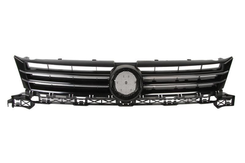 VW TOURAN 2011 - 2015 FRONT GRILLE BLACK WITH CHROME NO BADGE BRAND NEW