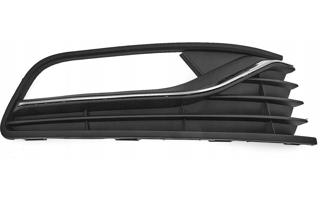 VW POLO 2014 – 2017 FRONT BUMPER FOG GRILLE WITH CHROME RIGHT DRIVERS SIDE NEW