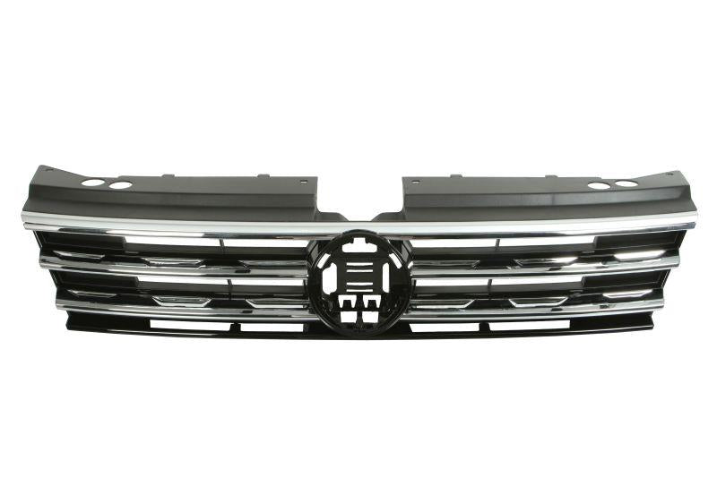 VW TIGUAN 2016 - 2020 GRILLE WITH CHROME NO RLINE NO BADGE RADIATOR MAIN GRILLE