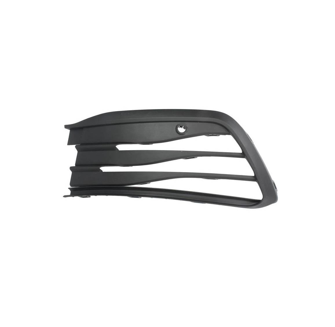 VW GOLF 2020 - 2024 FRONT BUMPER FOG GRILLE WITH PDC HOLES PASSENGER SIDE LEFT