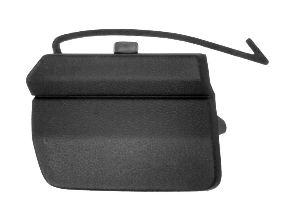 VW CADDY VAN 2015 – 2021 FRONT BUMPER TOWING EYE COVER TEXTURED BLACK UK SELLER