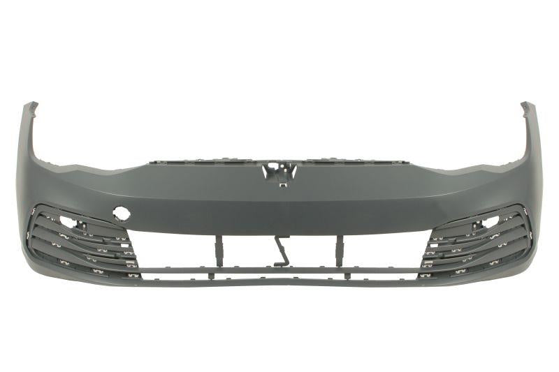 VW GOLF 2020 ON MK8 FRONT BUMPER PRIMED NO PARKING SENSOR OR WASHER LIFE MODEL