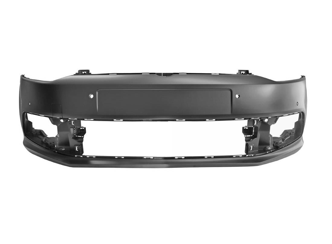 VW POLO HATCHBACK 2014 – 2017 FRONT BUMPER PRIMED WITH 4 PARKING SENSOR HOLES