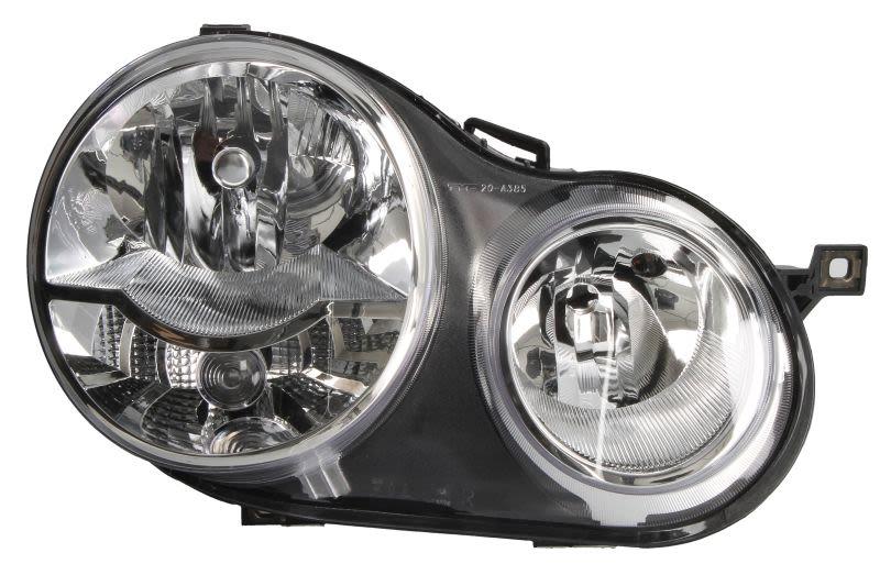 VW POLO 9n 2002 - 2005 HEADLIGHT HEADLAMP DRIVERS SIDE RIGHT OFFSIDE O/S