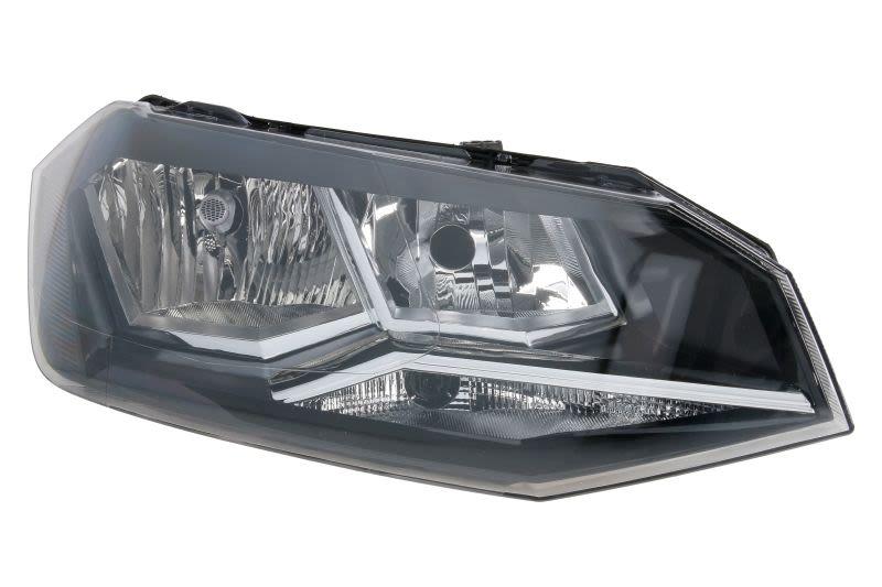VW POLO 2018 – 2021 MK8 HEADLIGHT HEADLAMP RIGHT DRIVERS SIDE HALOGEN