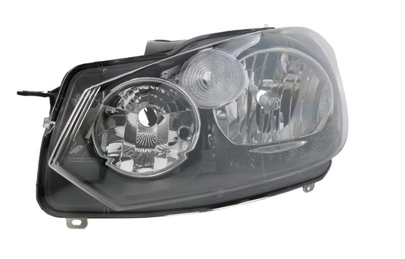 VOLKSWAGEN GOLF MK6 2008 -2012 HALOGEN HEADLIGHT HEADLAMP LEFT PASSENGERS SIDE