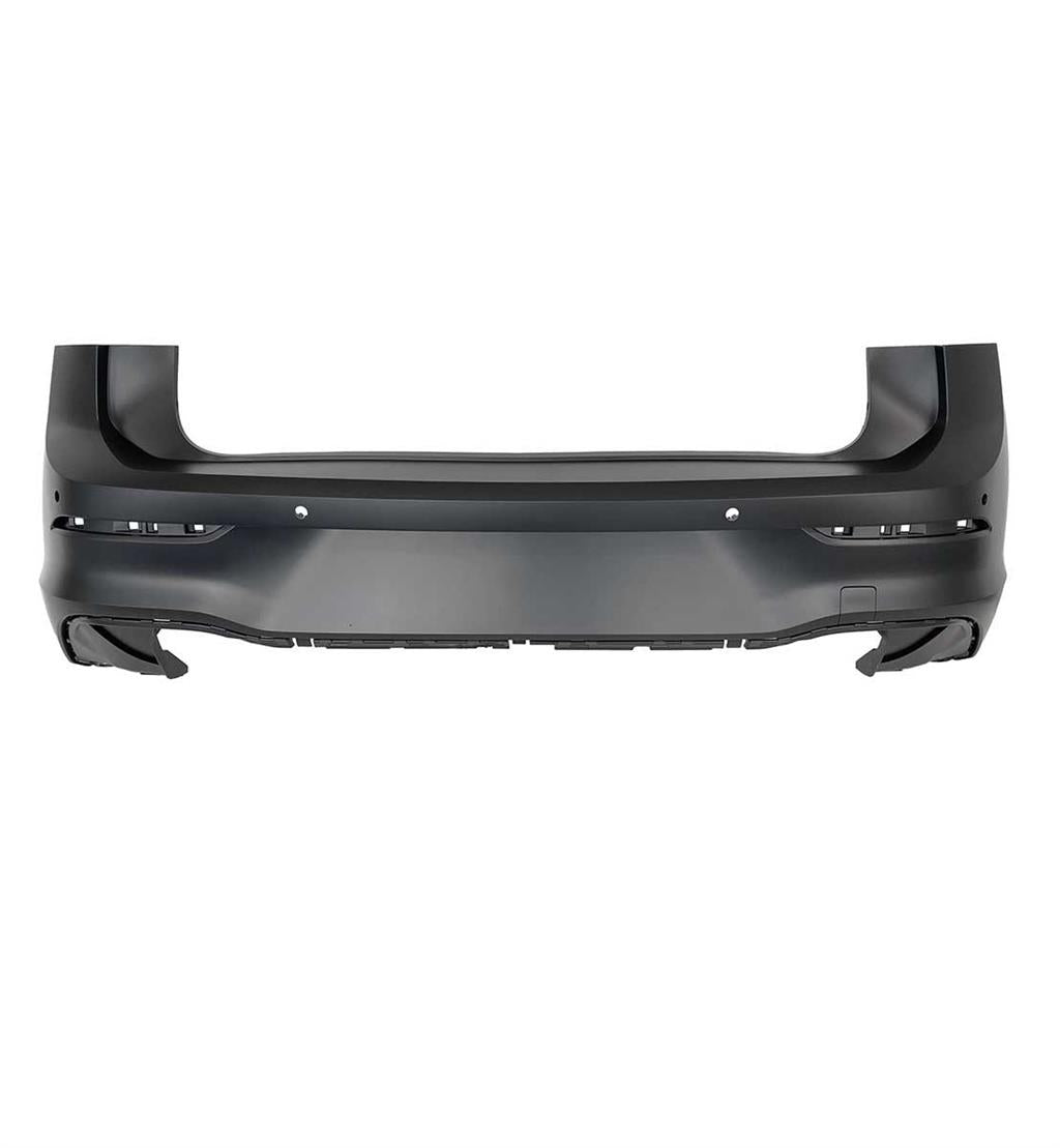 VW GOLF MK8 2020 - 2024 REAR BUMPER WITH 6 PARKINS SENSOR HOLES NOT GTI MODEL