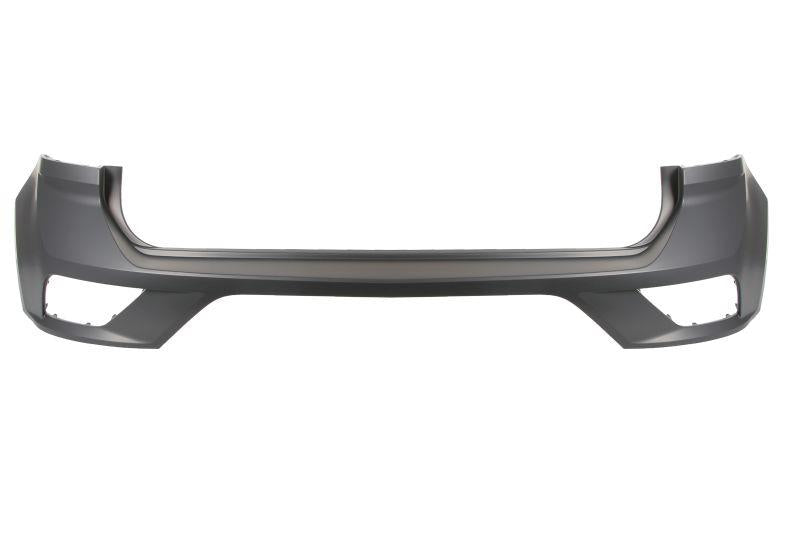 VW T - ROC 2017 - 2022 REAR BUMPER UPPER SECTION PRIMED WITH 2 PDC HOLES