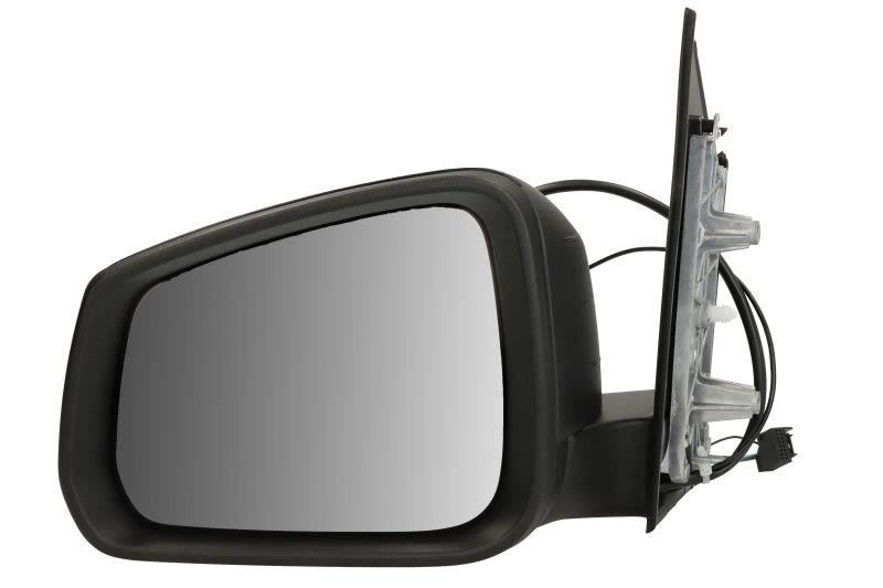 VW CADDY 2021 ON DOOR WING MIRROR ELECTRIC HEATED NO POWERFOLD BLACK PASSENGERS