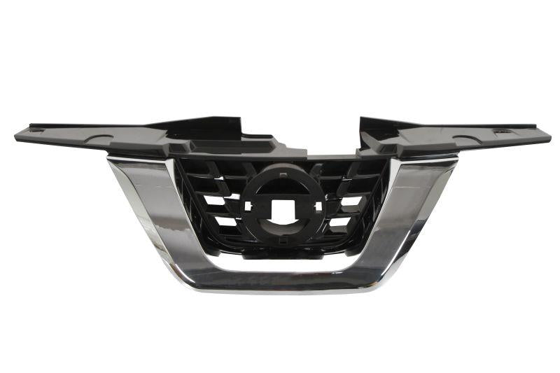 FOR NISSAN JUKE 2014 - 2019 FRONT MAIN BADGE GRILLE WITH CHROME & CAMERA HOLE