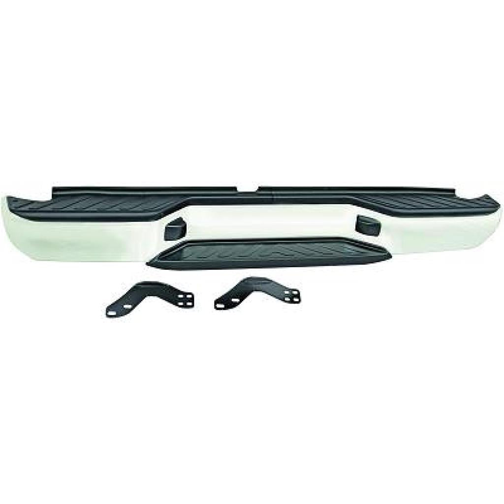 FITS NISSAN NAVARA 2005 -2015 REAR BUMPER CHROME WITH BRACKETS BRAND NEW 85022ZP60A