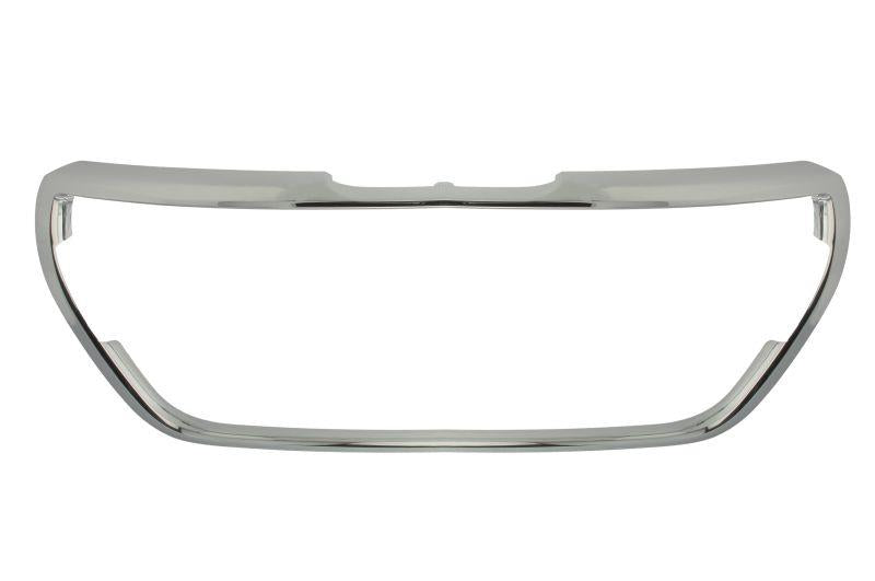 PEUGEOT 208 2015 - 2019 FRONT BUMPER CENTRE GRILLE CHROME FRAME 1613485480