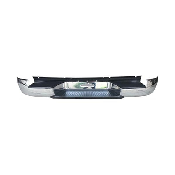 VW AMAROK 2010 – 2019 REAR BUMPER CHROME NO PARKING SENSORS HOLES PICK UP
