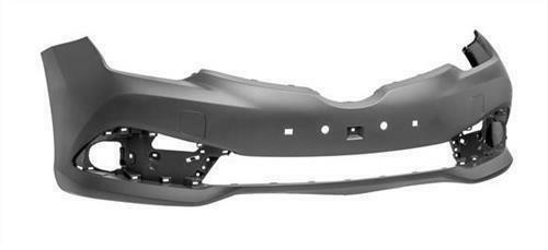 TOYOTA AURIS 2015 - 2019 FRONT BUMPER NO PARKING SENSOR HOLES NOT PRIMED
