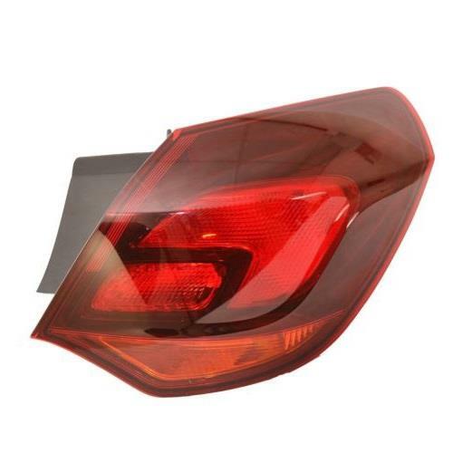 VAUXHALL ASTRA J MK6 2010 - 2015 5DR HATCH REAR LIGHT TAIL LIGHT DRIVER SIDE