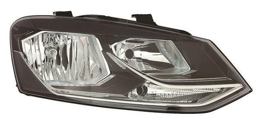 VW POLO 2014 - 2017 HEADLIGHT SQUARE BEZEL RIGHT DRIVERS SIDE 6C2941006