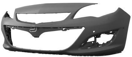 VAUXHALL ASTRA J 2012 – 2015 FRONT BUMPER WITH PARKING SENSOR HOLES 5 DOOR ONLY