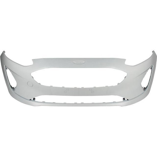 FORD FIESTA MK8 2017 2018 2019 2020 2021 2022 FRONT BUMPER PRIMED NO PARKING HOLE
