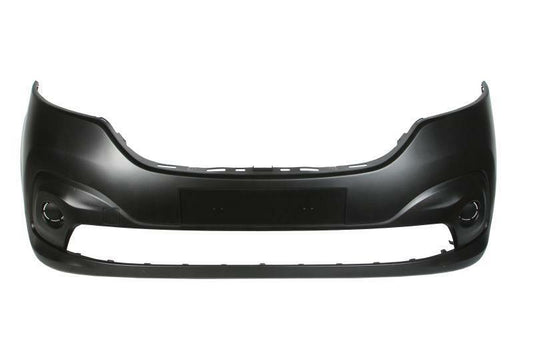 RENAULT TRAFIC 2014 - 2018 FRONT BUMPER BLACK NO FOG NEW INSURANCE APPROVED