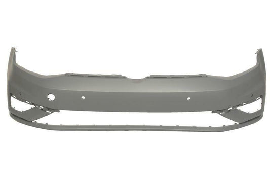 VW GOLF MK 7.5 2017 - 2020 FRONT BUMPER WITH PARKING SENSOR HOLES OEM QUALITY