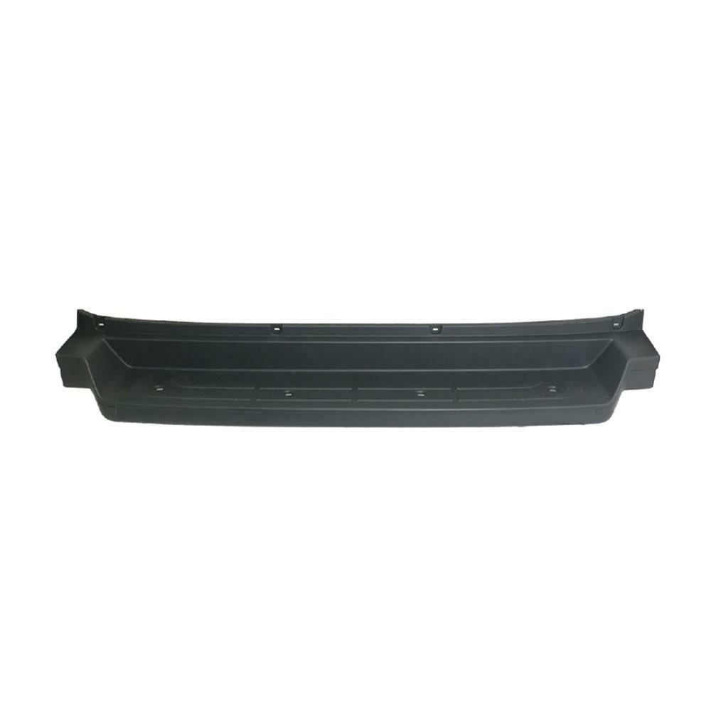 MAN TGE 2017 ONWARDS REAR BUMPER WITH STEP PLASTIC BLACK NO PARKING SENSORS