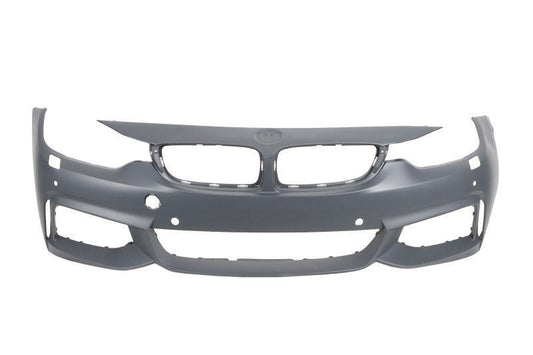BMW 4 SERIES FRONT BUMPER F32 F33 F36 2014 - 2020 M SPORT W/PDC AND WASHER HOLES