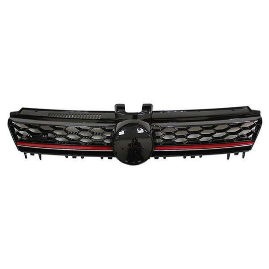 VW GOLF MK7 2013 – 2017 GTI GRILLE WITH RED TRIM 5G0853651AJ NEW OEM SPEC
