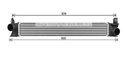 CITROEN RELAY FIAT DUCATO PEUGEOT BOXER INTERCOOLER 2016 ON 2.0 BlueHDI & 3.0HDI