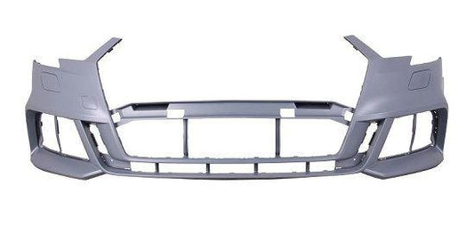 AUDI A3 2016 – 2020 FRONT BUMPER SLINE WITH WASHER JET HOLES ONLY HATCHBACK ONLY
