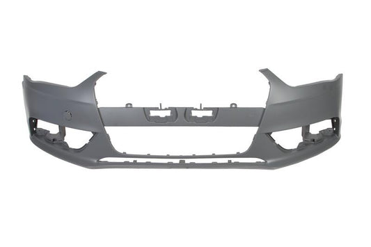 AUDI A4 2012 - 2016 FRONT BUMPER NO SENSOR HOLES OR WASHER JET HOLES 8K0807065A