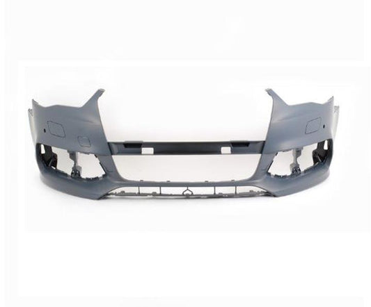 AUDI A3 SALOON 2013 - 2016 FRONT BUMPER WITH PARKING SENSOR & WASHER JETS HOLES
